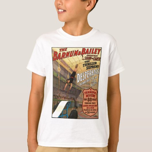 Barnum und der Sprung Bailey-Desperados für das T-Shirt (Vorderseite)
