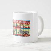 Barnums Tiercracker-Shabby Jumbo-Tasse (Vorderseite Rechts)