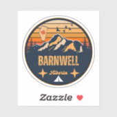 Barnwell, Alberta Aufkleber (Blatt)
