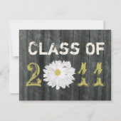 Barnwood and Daisy Abschluss Class of 2011 Einladung (Vorderseite)