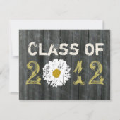 Barnwood and Daisy Abschluss Class of 2012 Einladung (Vorderseite)