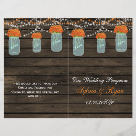 Barnwood-Glaskeramik, orange Blume gefaltet