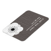 Barnwood Inspirierte Französisch Anemone Save the  Magnet (Linke Seite)