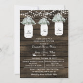 Barnwood Kaugummi Probe Dinner laden Einladung (Vorderseite)