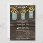 Barnwood Kaugummi Probe Dinner laden Einladung (Vorderseite)