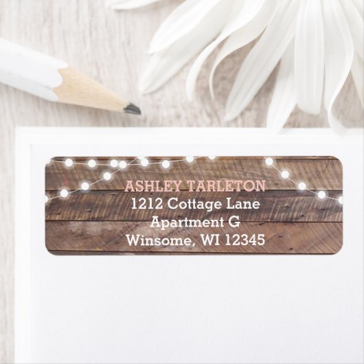 Barnwood Lights Pink (Insitu)