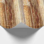 Barnwood Print Geschenkpapier (Ecke)