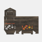 Barnwood Rustikale Hochzeit im Herbst Gevor Box Geschenkschachtel (Ungefaltet)
