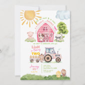 Barnyard 2. Geburtstag Einladung (Vorderseite)