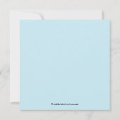 Barnyard Animals Baby Shower Einladung für Mädchen (Rückseite)