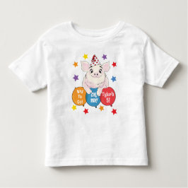 Barnyard Animals Geburtstagsparty Kleinkind T-shirt