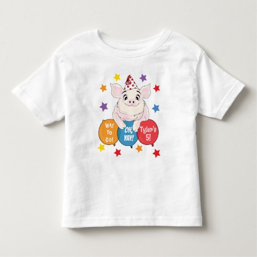 Barnyard Animals Geburtstagsparty Kleinkind T-shirt (Vorderseite)