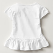 Barnyard Animals Girls Ruffle Shirt (Rückseite)