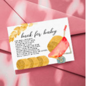 Barnyard Animals - Stallbuch für Babybettkarte Platzkarte