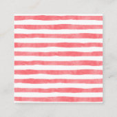 Barnyard Animals Watercolor Boho Diaper Tombola Begleitkarte (Rückseite)