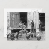 Barnyard-Banjo Player, 1927 Postkarte (Vorne/Hinten)
