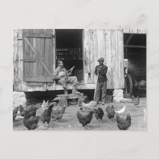 Barnyard-Banjo Player, 1927 Postkarte (Vorderseite)