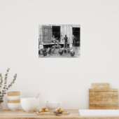 Barnyard Banjo Player, 1927. Vintages Foto Poster (Küche)