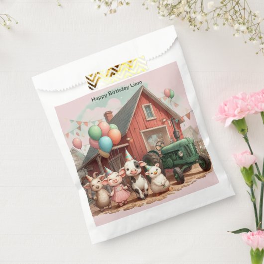Barnyard Bash Paper Bags 🐮 🌾 Geschenktütchen (Versiegelt)