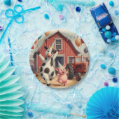 Barnyard Bash Zur Verfügung 🐷 🍽️ Pappteller (Party)