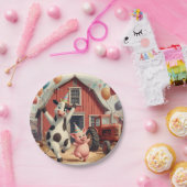 Barnyard Bash Zur Verfügung 🐷 🍽️ Pappteller (Party)