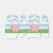 Barnyard Birthday Bash/Gastgeschenk Box Geschenkschachtel (Ungefaltet)