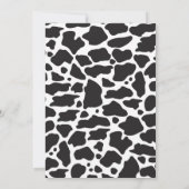 Barnyard Birthday Party Einladung (Rückseite)