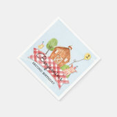 Barnyard Birthday Party Napkin Serviette (Ecke)