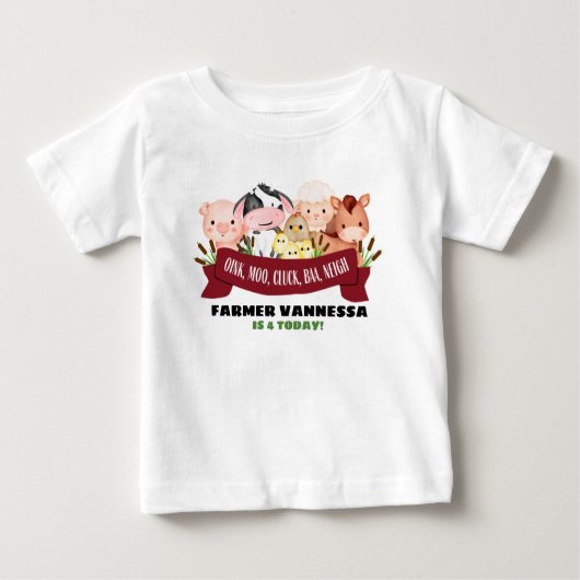 Barnyard Birthday T - Shirt (Vorderseite)