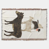 Barnyard Buds - Donkey, Ziege, Hund, Katze Decke (Vorderseite)