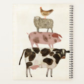 Barnyard Buds - Kuh, Schwein, Schafe und Hen Planer (Rückseite)