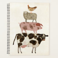 Barnyard Buds - Kuh, Schwein, Schafe und Hen
