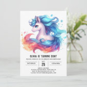 Barnyard Custom Horse Birthday Einladung (Stehend Vorderseite)