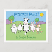BARNYARD DANCE - Postkarte von Sandra Boynton! (Vorderseite)