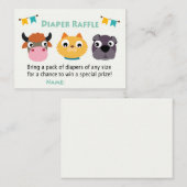 Barnyard Diaper Raffle Tickets (Vorne/Hinten)