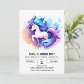 Barnyard Editable Horse Einladung (Stehend Vorderseite)