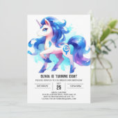 Barnyard Editable Horse Einladung (Stehend Vorderseite)