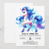 Barnyard Editable Horse Einladung (Vorne/Hinten)