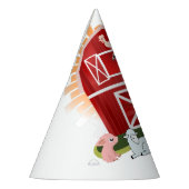 Barnyard Farm Animal Birthday Partyhütchen (Links)