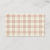 Barnyard Farm Animals Baby Duschvorrichtung Windel Begleitkarte (Rückseite)