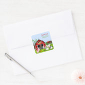 Barnyard Farm Animals Geburtstagsparty Sticker (Umschlag)