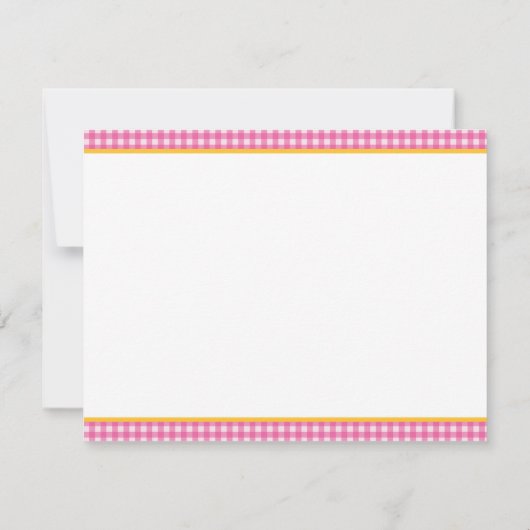 Barnyard Flat Vielen Dank Mitteilungskarte (Rückseite)