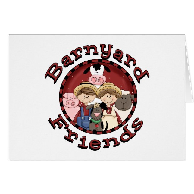 Barnyard-Freund-T-Shirts und Geschenke (Vorderseite (Horizontal))