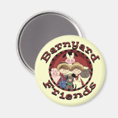 Barnyard-Freund-T-Shirts und Geschenke Magnet (Vorderseite/Rückseite)