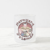 Barnyard-Freund-T-Shirts und Geschenke Mattglastasse (Mittel)