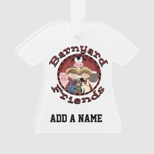 Barnyard Friends Ornament (Vorderseite)