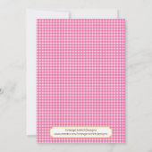 Barnyard-Geburtstags-Einladung Einladung (Rückseite)