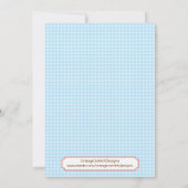 Barnyard-Geburtstags-Einladung Einladung (Rückseite)