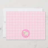 Barnyard-Geburtstagseinladung Einladung (Rückseite)