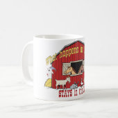 Barnyard Goat Kaffeetasse (Vorderseite Links)
